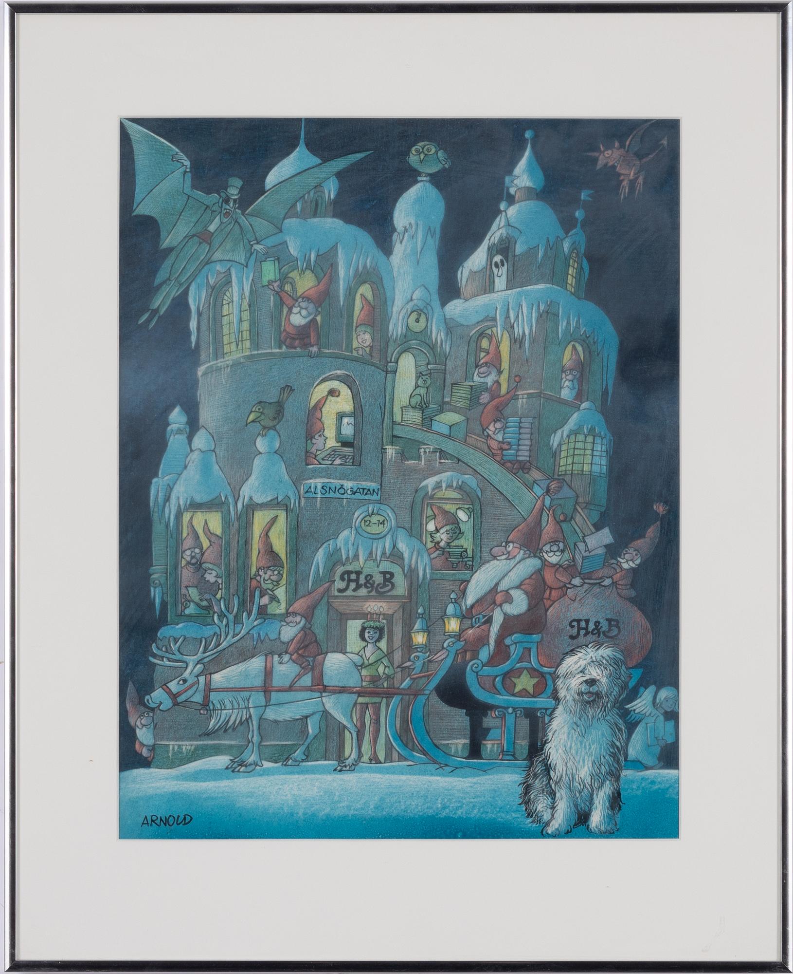 Hans Arnold, H & B Alsnögatan.