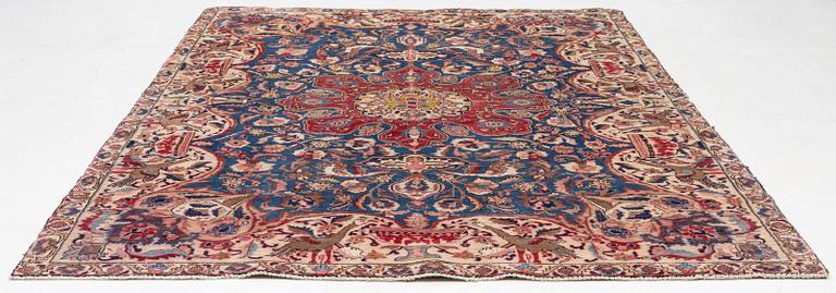 Rug, probably Kashmar, 320 x 210 cm.