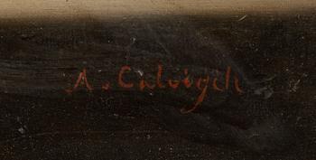 Okänd konstnär, 1800-tal, Fruktstilleben.