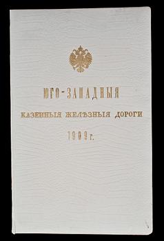 INVIGNINGSPROGRAM FÖR JÄRNVÄG, Sarni-Kiev, 25 juni 1909.