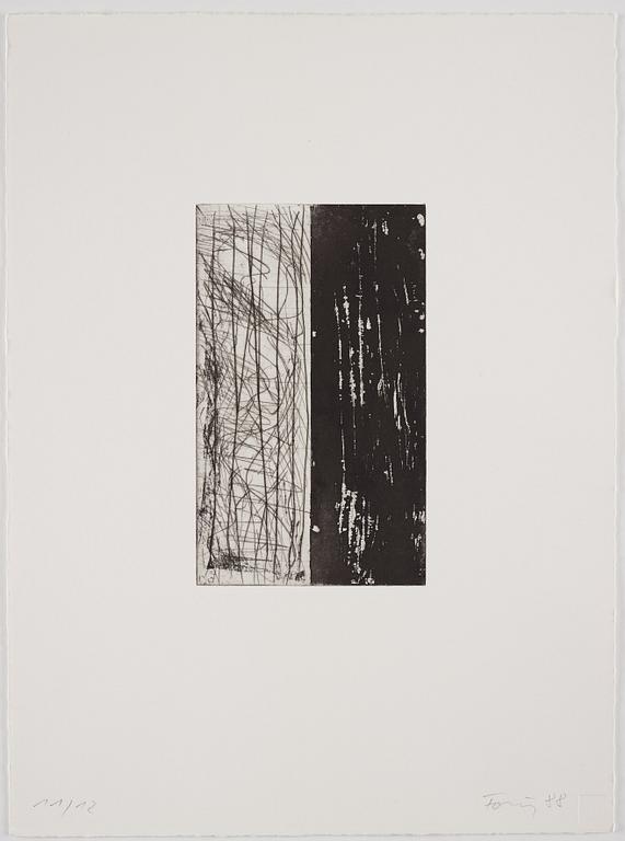 Günter Förg, "Four etchings".