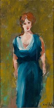 Olli Joki, Woman Dressed in Blue.