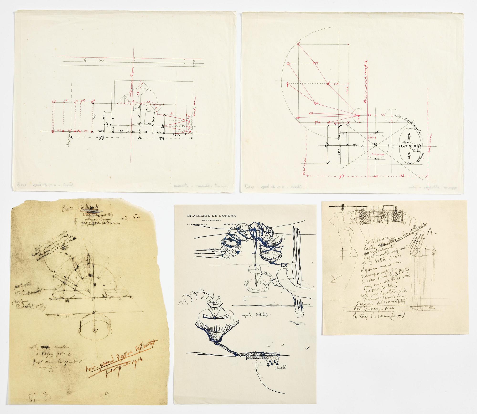 Marcel Duchamp, "Green box".