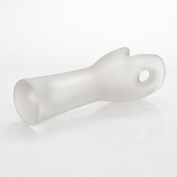 Timo Sarpaneva, maljakko, lasia, malli 3530, signeerattu Timo Sarpaneva Iittala.