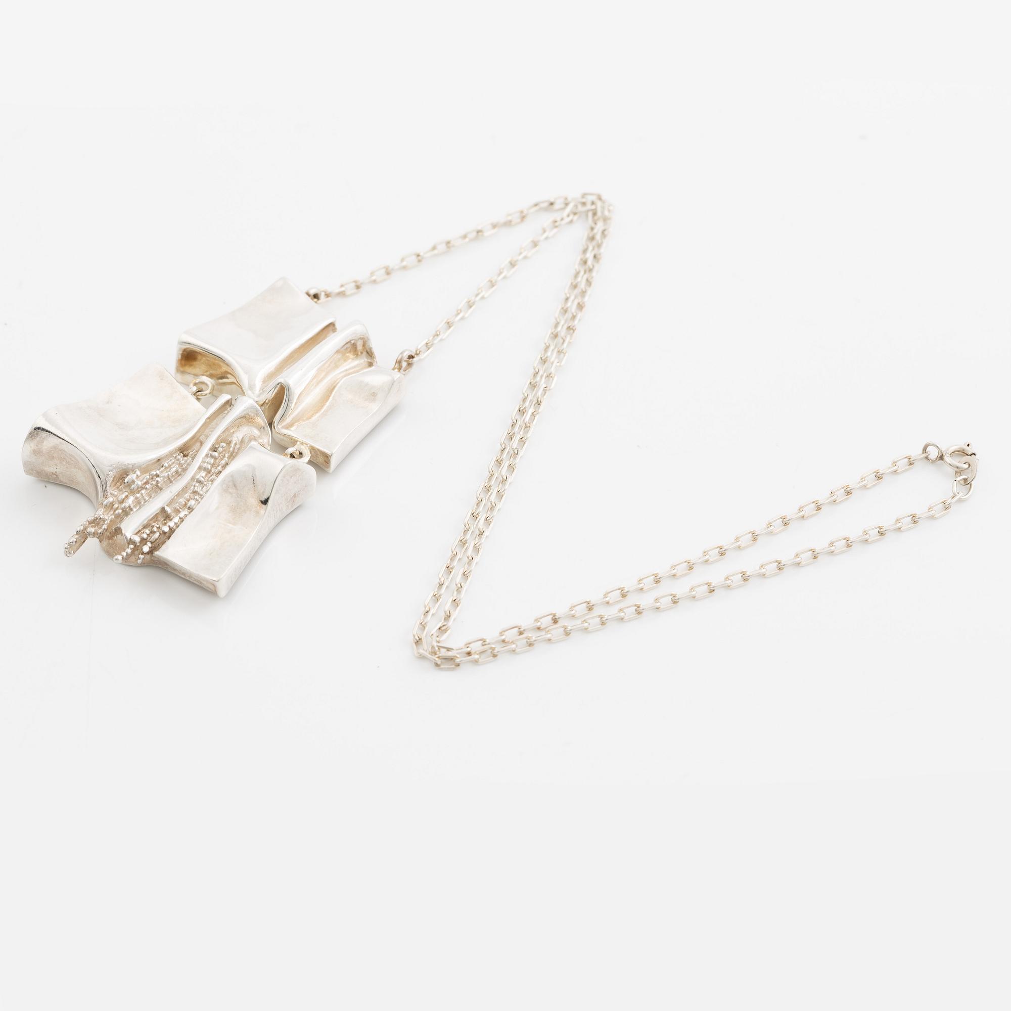 Stigbert, pendant, sterling silver, Stockholm 1975.