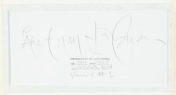 Åke E:son Lindman,  "Venice #1", 1994.