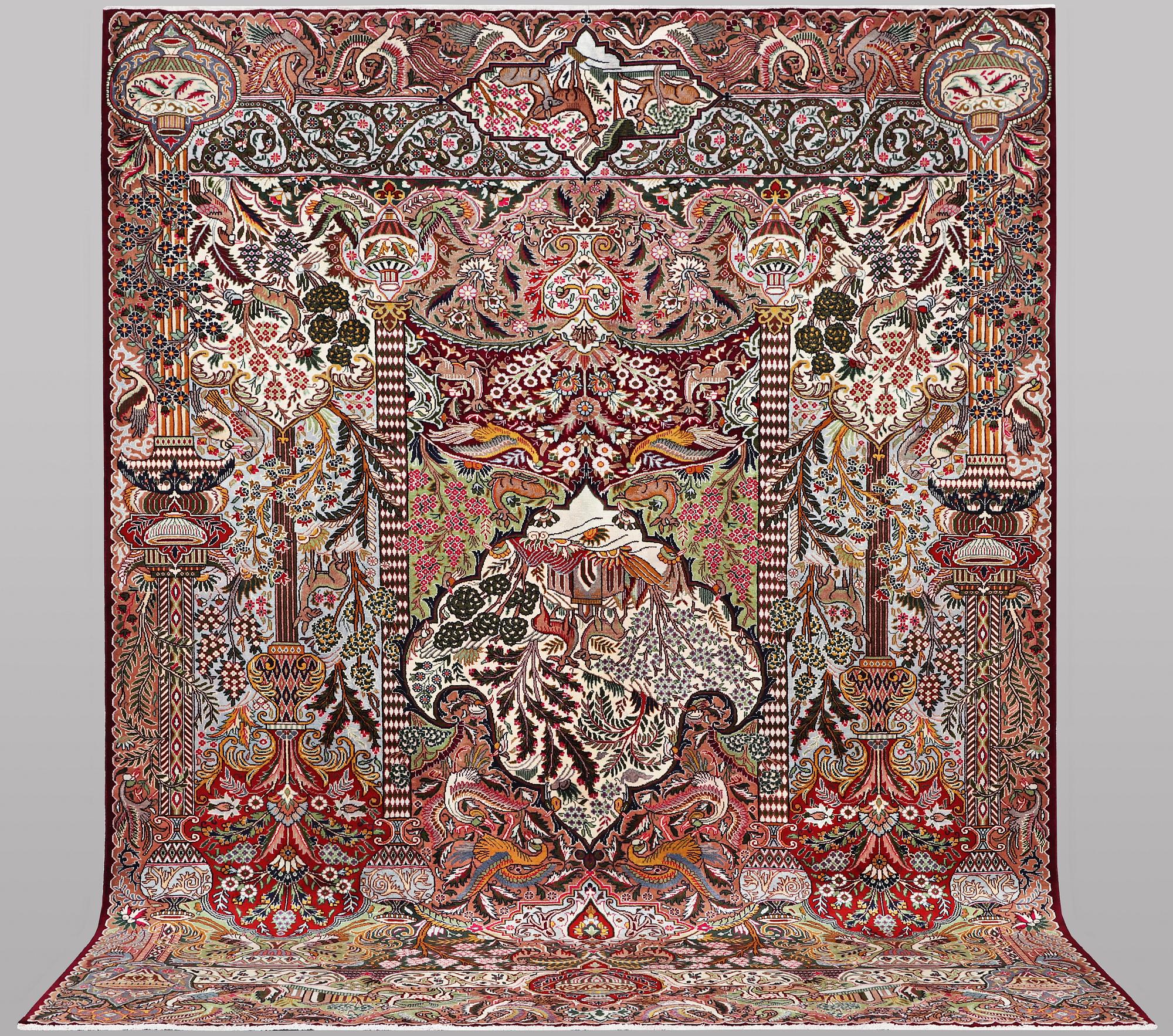 Matta, Kashmar, ca 392 x 300 cm.