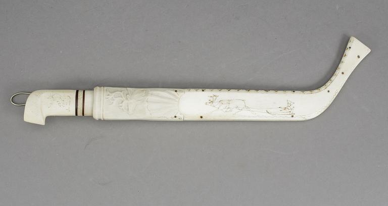 SAMEKNIV, otydligt signerad på bladet, 1900-tal.