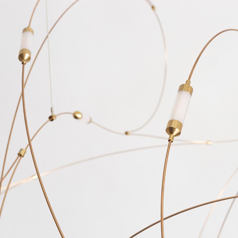 Studio Toer, "a Flock of Light 21" ceiling lamp, Moooi,