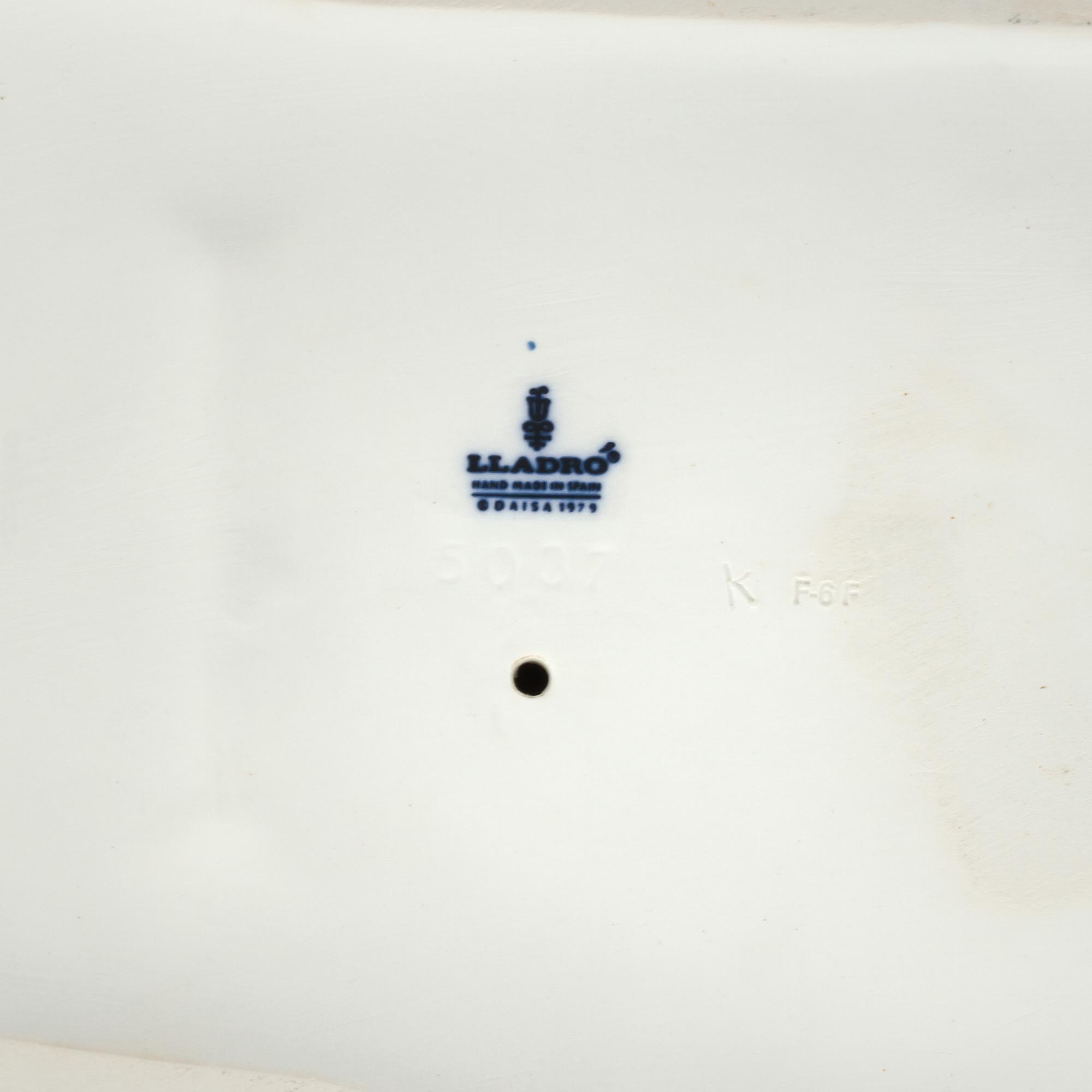 FIGURINGRUPP, porslin, Lladro, Spanien, 1900-talets andra hälft.