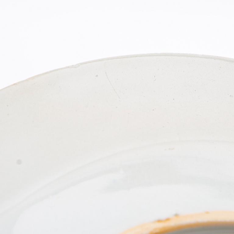A famille rose dish, Qing dynasty, Qianlong (1736-95).