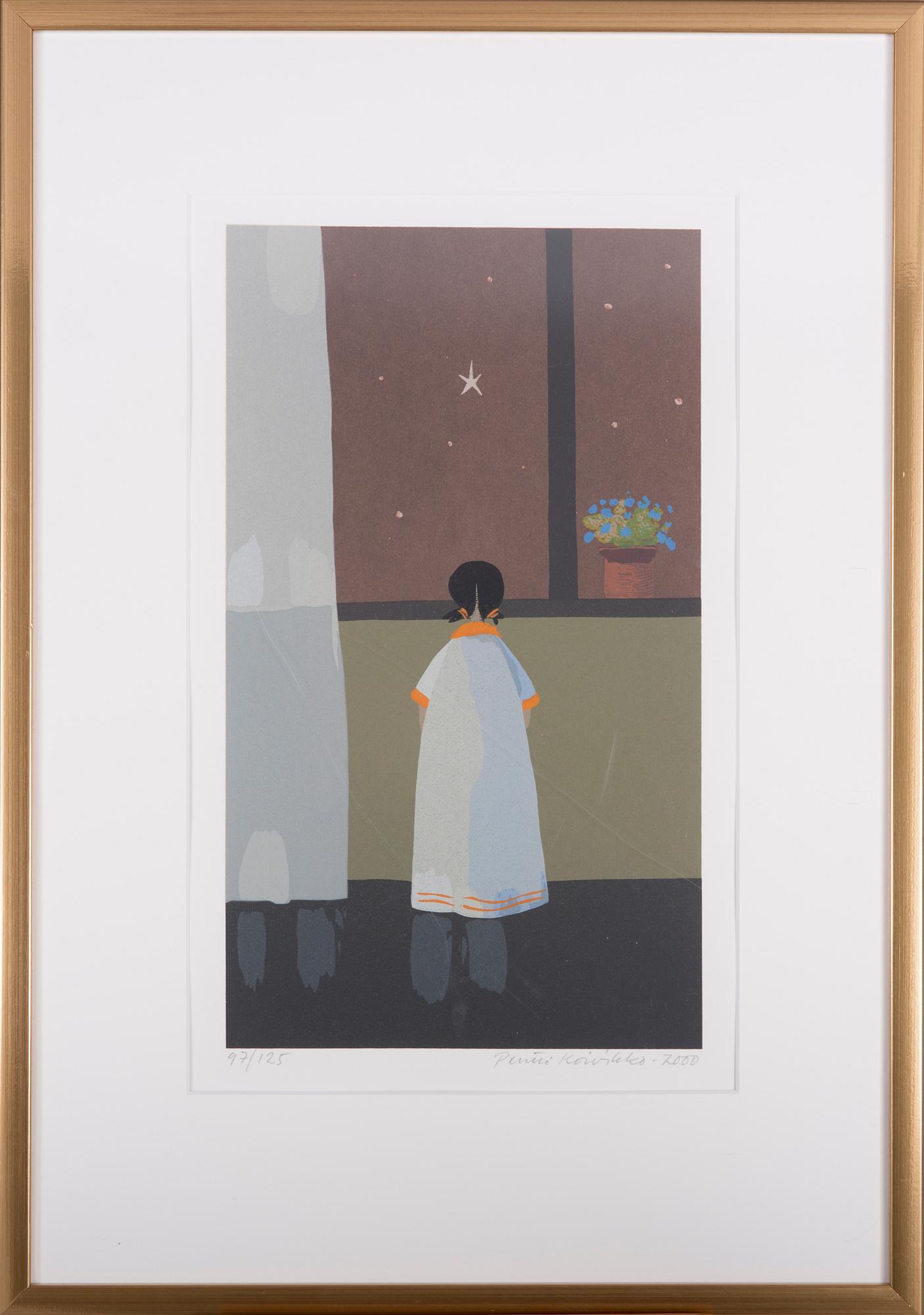 PENTTI KOIVIKKO, serigrafi, signerad och daterad 2000, numrerad 97/125.