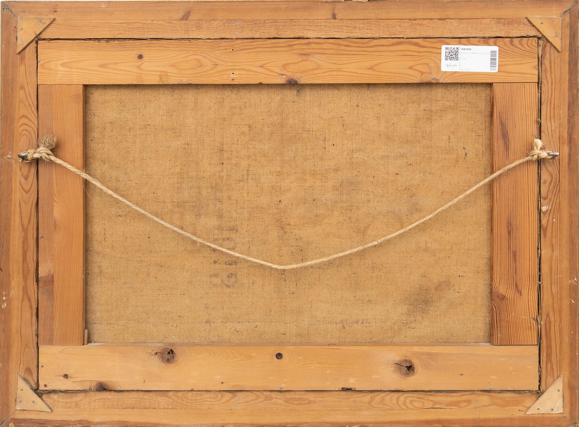 Emile Zoir, Still life with flowers.