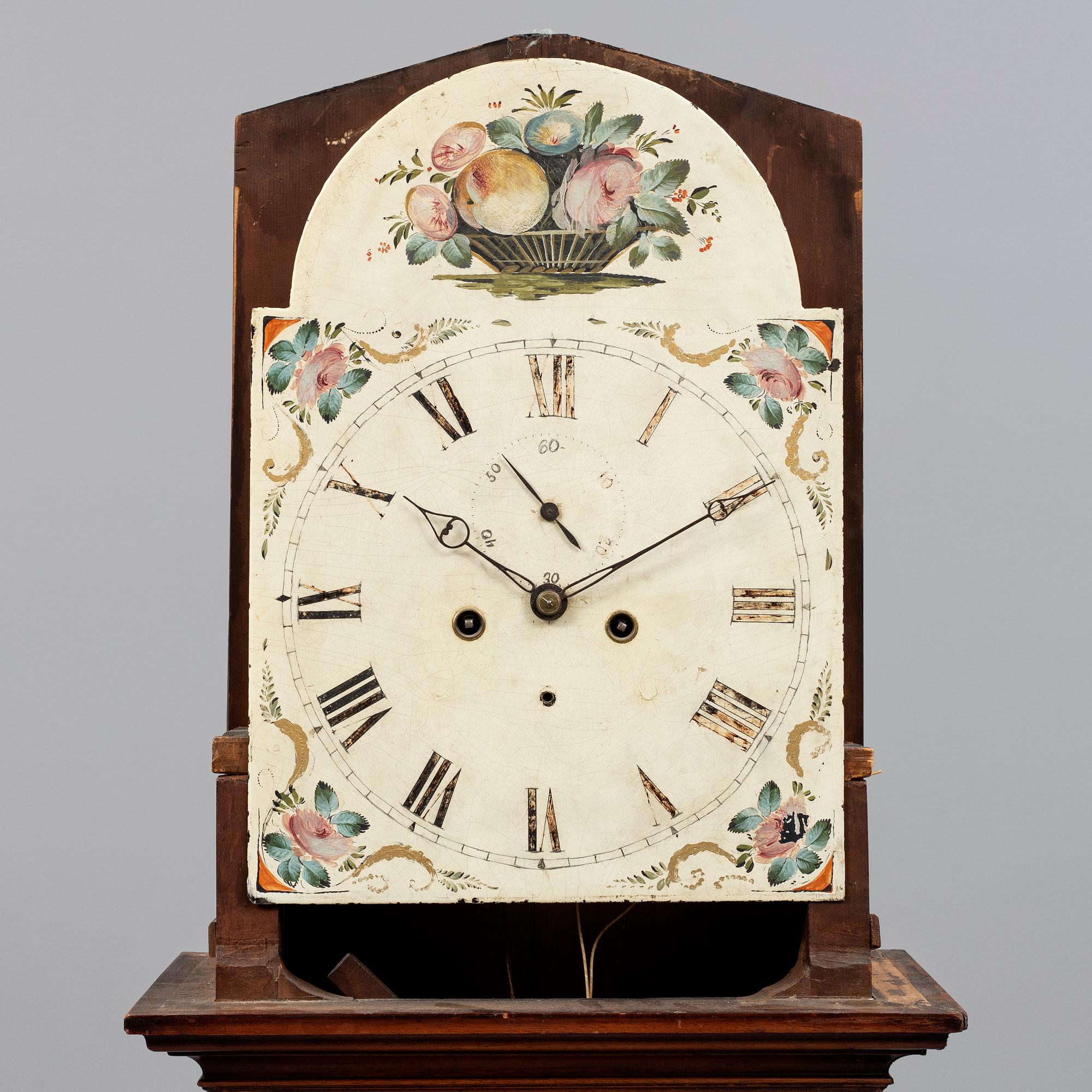 An english 19th century  longcase clock.
