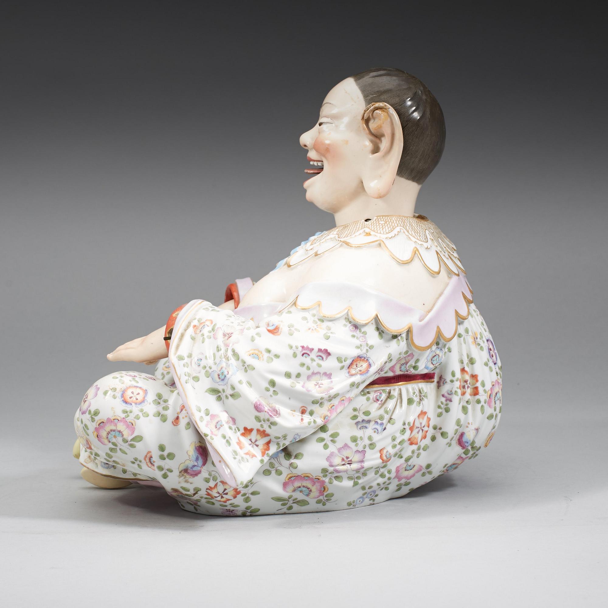 NICKEDOCKA, porslin. Meissen, 1800-talets slut.