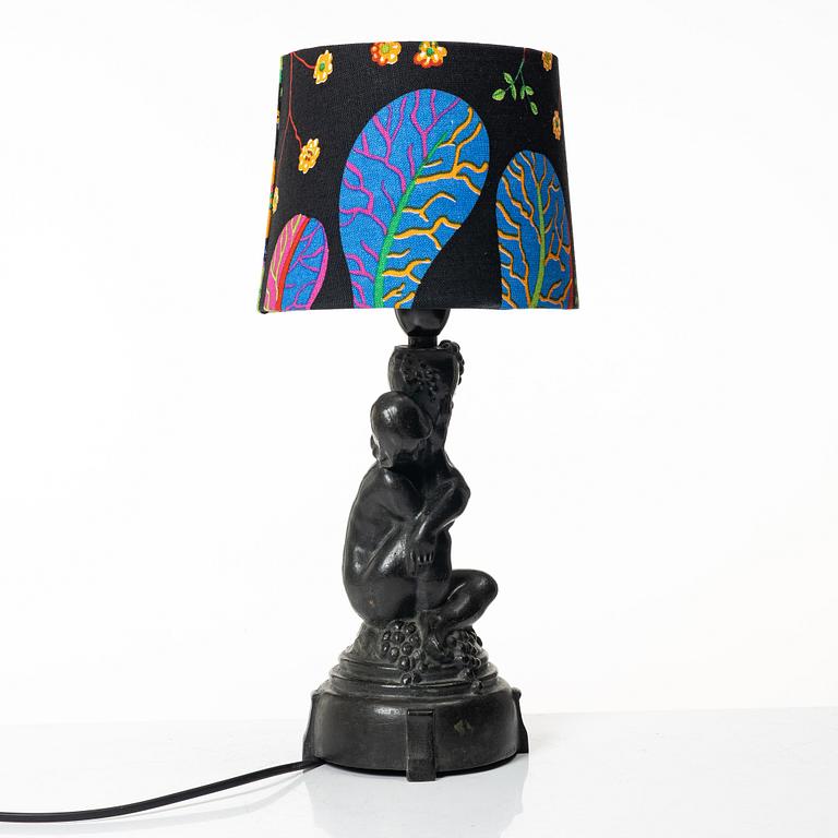 Axel Gute, bordslampa, Herman Bergman.