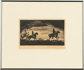 Carl Oscar Borg, "Arabs of the Painted Desert".