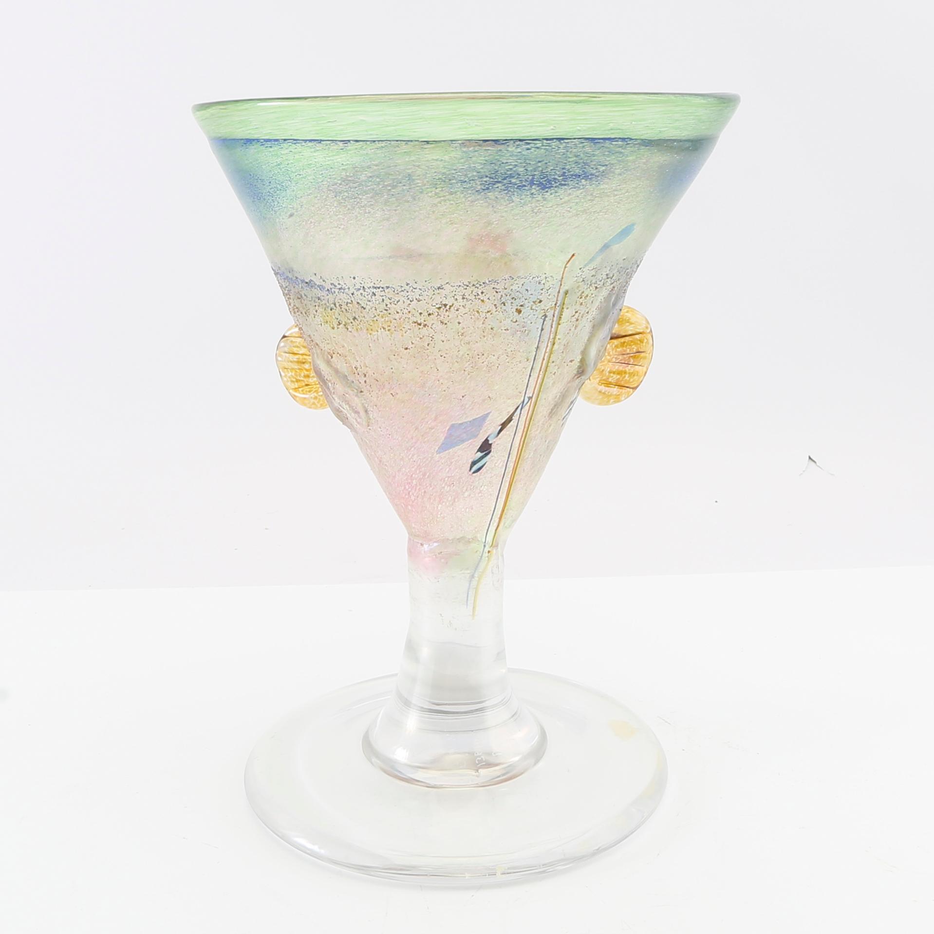 Bertil Vallien, skål på fot signerad Unique.