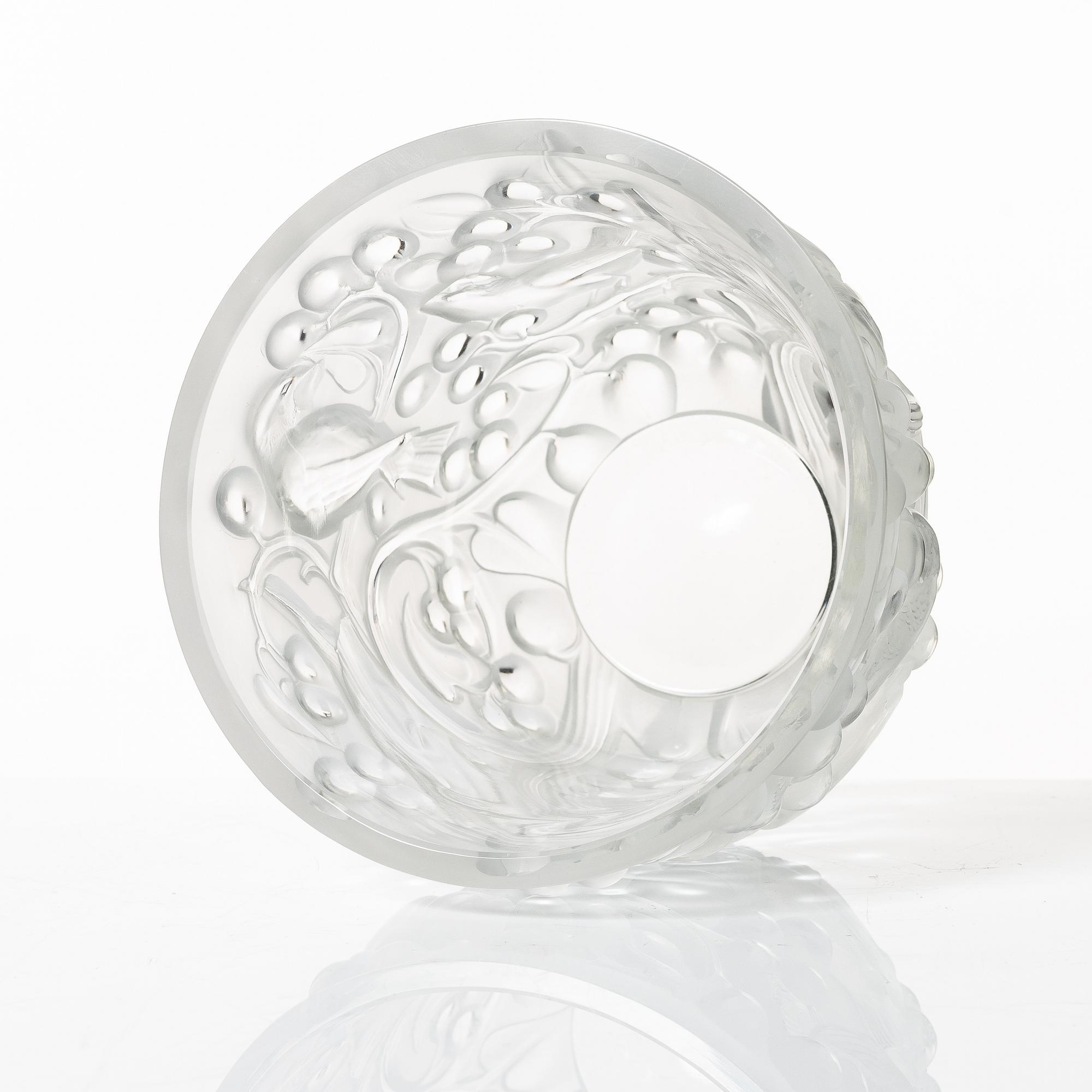 René Lalique, vas, glas, "Avallon", Frankrike, efter 1945.