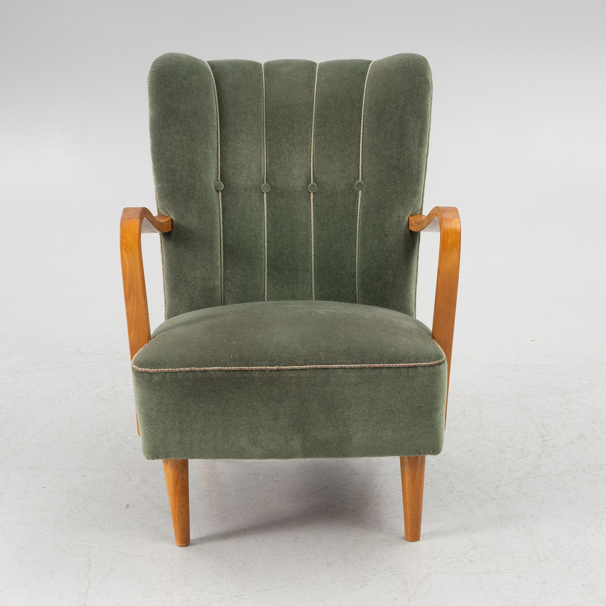 An armchair, Swedish Modern, 1930s/40s.