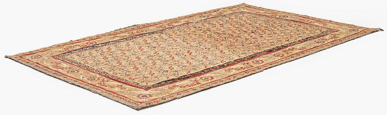 A Rasht embroidered textile, North Persia (Iran), around the year 1900, c. 216 x 127 cm.
