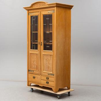 An early 20th century art noveau cabinet.