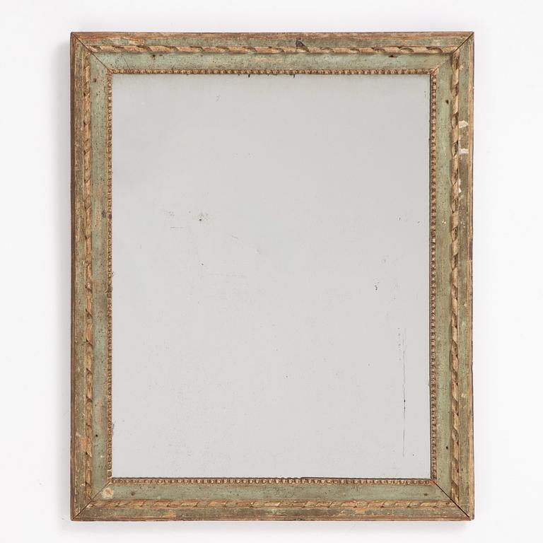 Spegel, gustaviansk, sent 1700-tal.
