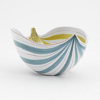 Stig Lindberg, a faience bowl, Gustavsbergs studio.