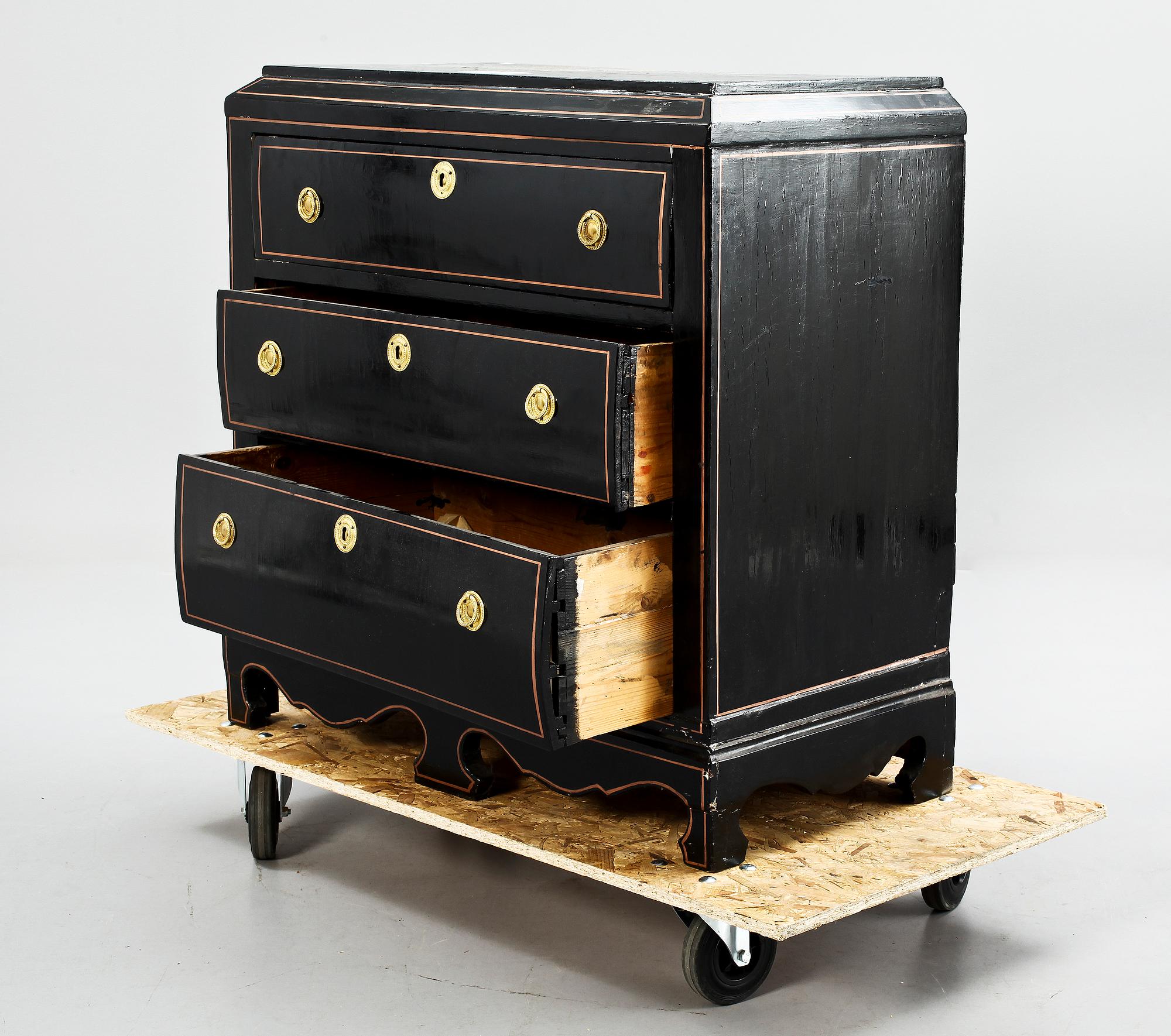 BYRÅ, Karl Johan, provinsarbete, omkring 1800-talets mitt.