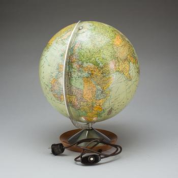 JORDGLOB, glas, JRO Globus, München, 1900-talets mitt.