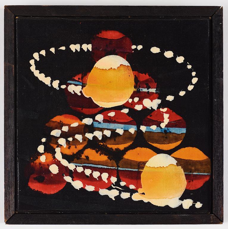 CARL FREDRIK REUTERSWÄRD, oil on canvas. Signed Carl Fredrik and dated 1962 with dedication "Till Jan" on the stretcher.