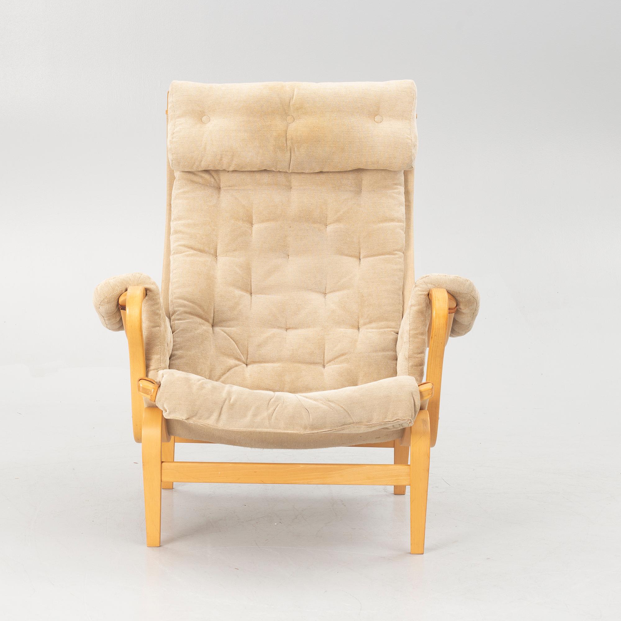 Bruno Mathsson, a 'Pernilla' armchair, Dux.