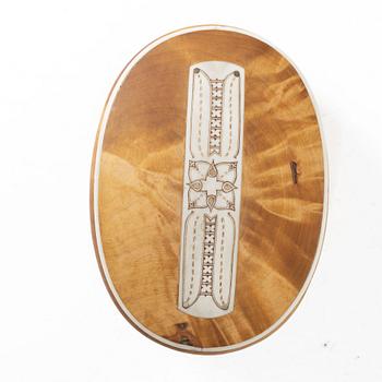 Lars Levi Sunna, Box with lid, Kiruna.