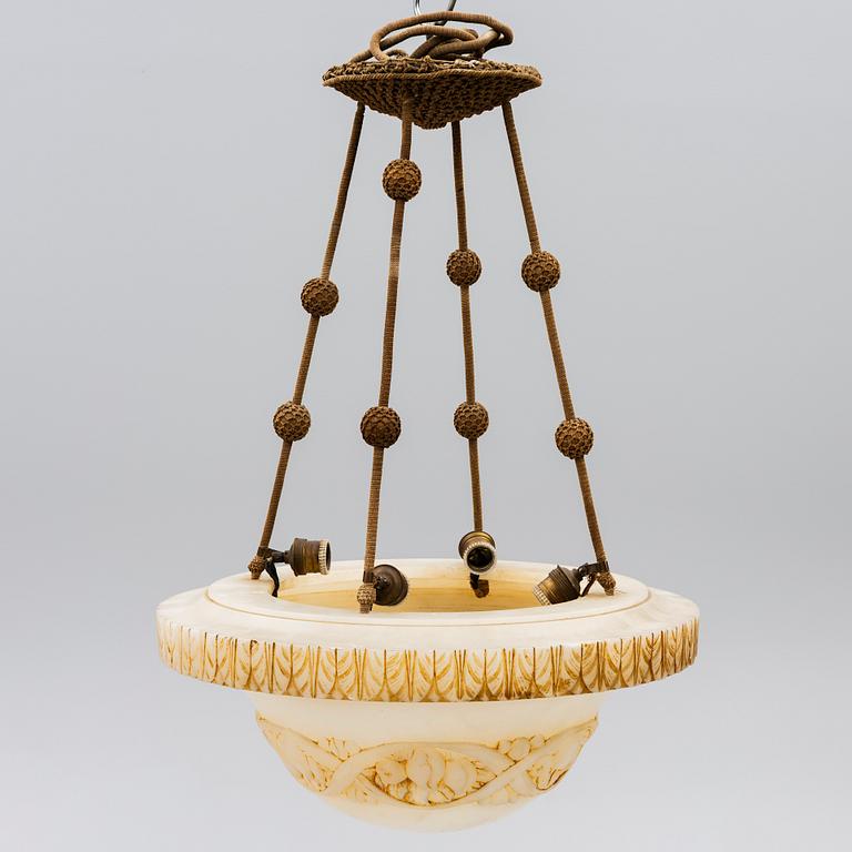 Ceiling lamp, early 20th century.
