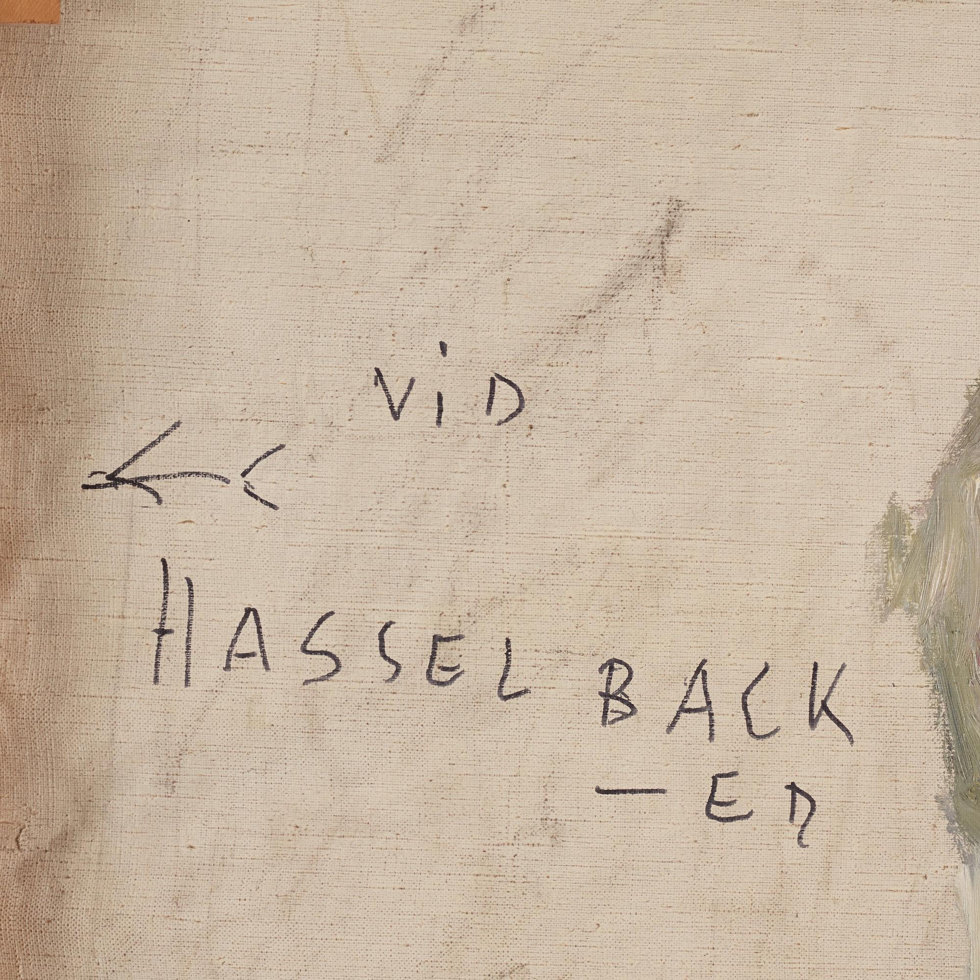 Evert Lundquist, "Vid Hasselbacken - Nattstyke från Djurgården".