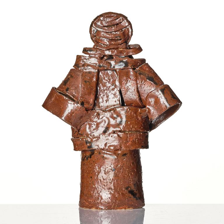 Lisa Larson, a unique stoneware sculpture, Gustavsberg 1960s.