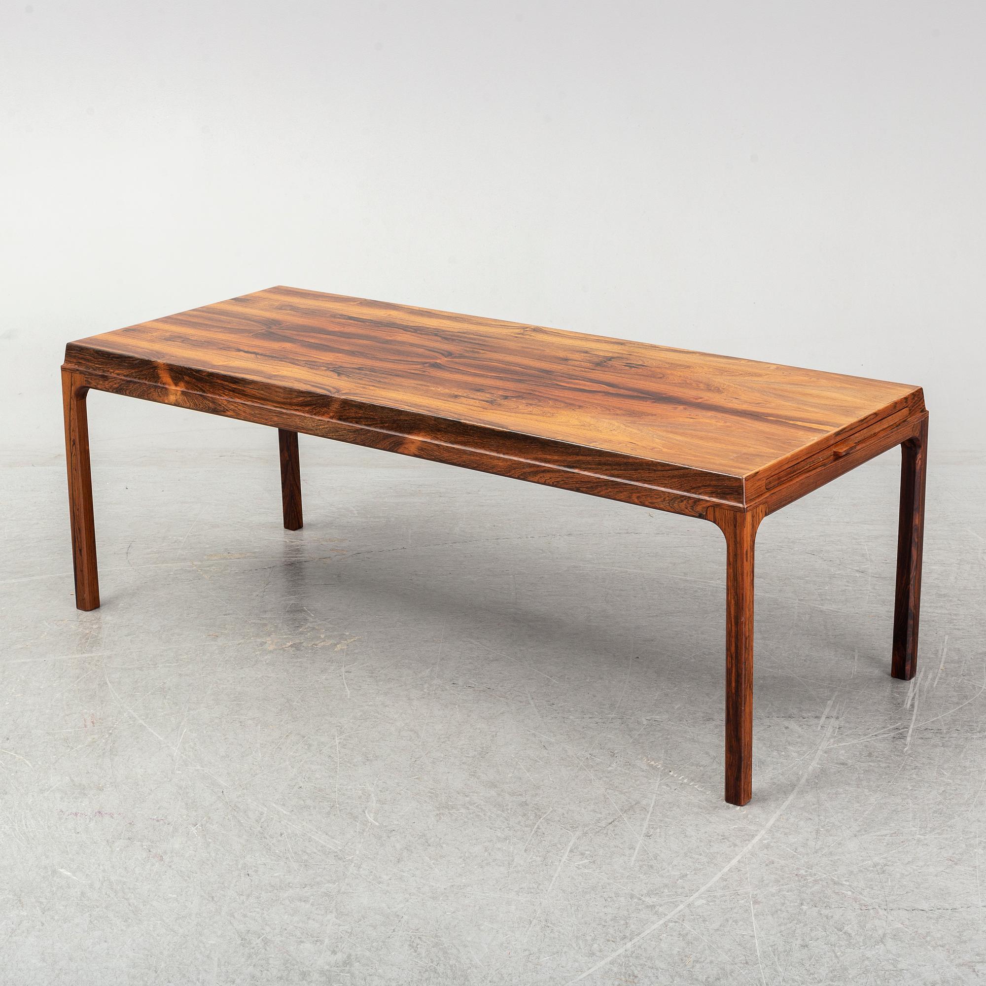A 1960s coffee table.