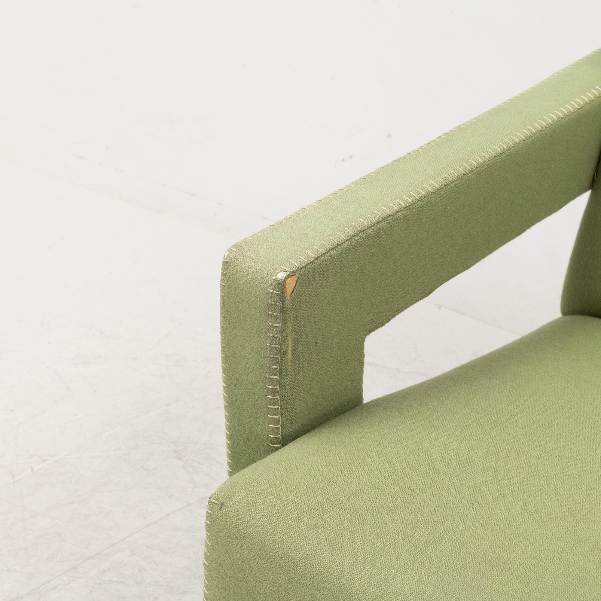 An 'Utrecht' lounge chair by Gerrit Rietveld for Cassina, designed 1935.