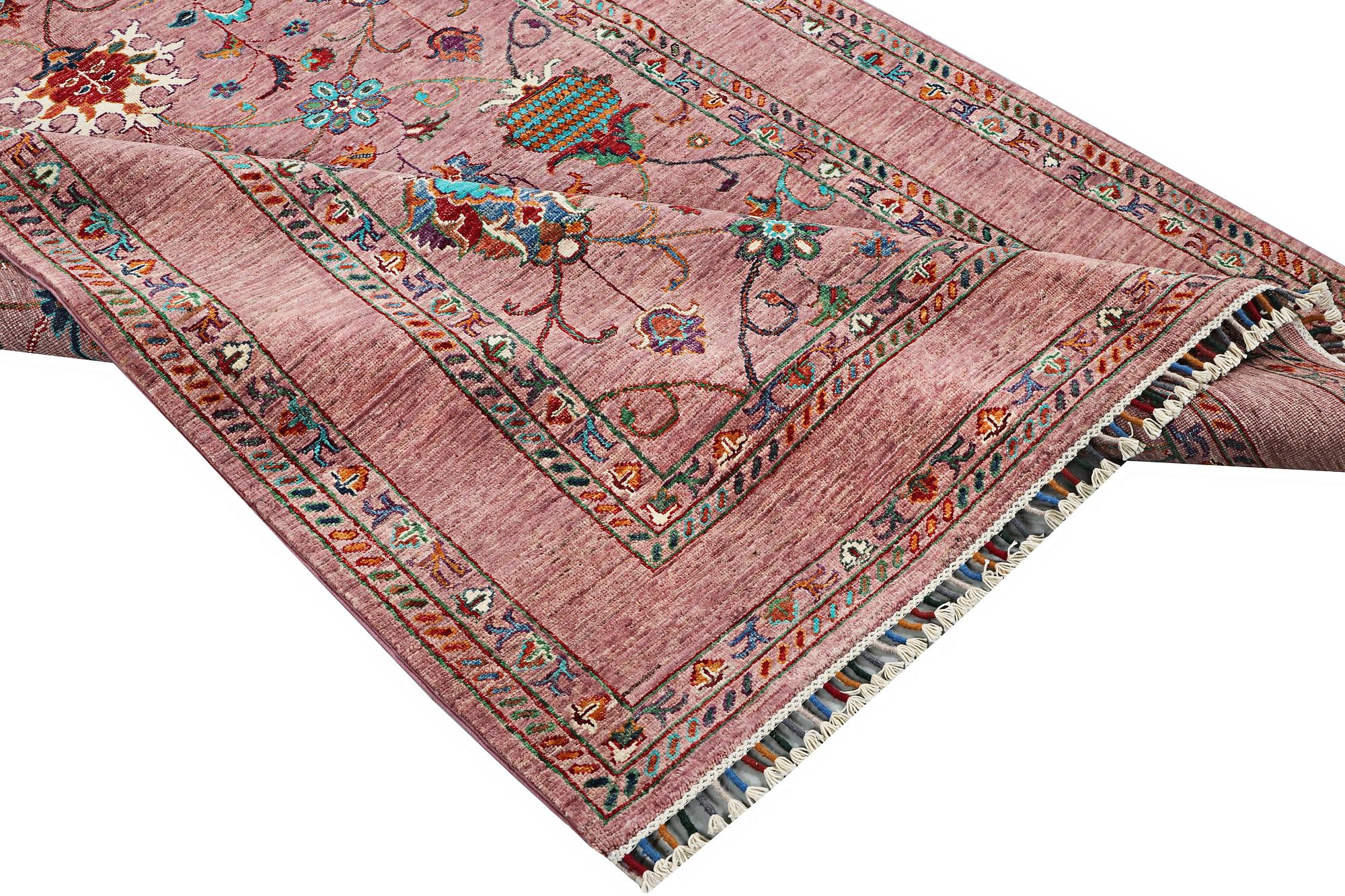 A rug, Zeigler Ariana, c. 206 x 155 cm.