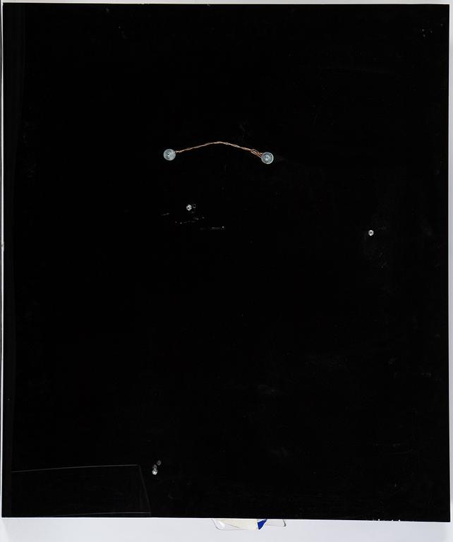 Jan Naliwajko, sculpture, plexi with mixed media, signed and dated 2007.