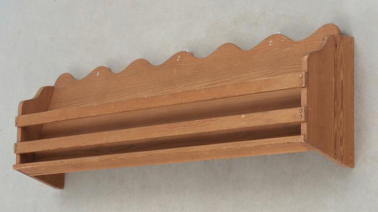 AXEL-EINAR HJORTH, tillskriven, vägghylla, troligen modell "Utö", Nordiska Kompaniet.