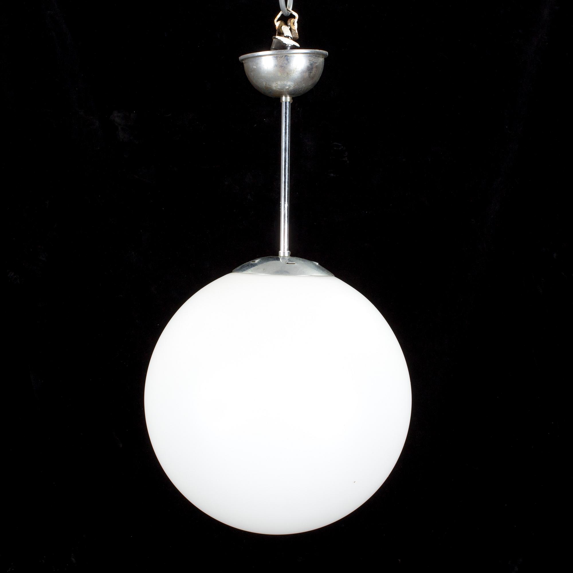 TAKLAMPA, märkt AJH, 1900-talets mitt.