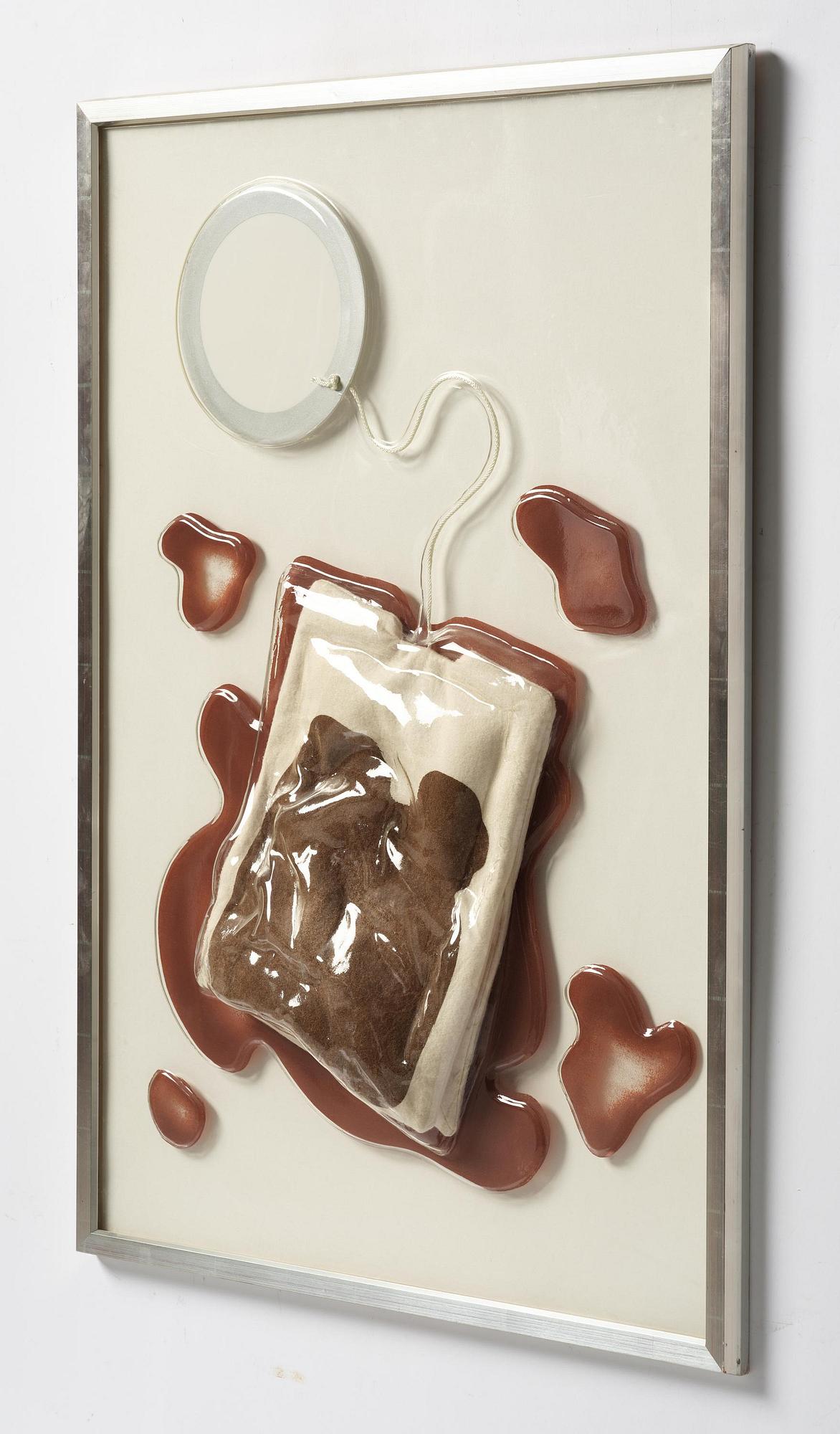 Claes Oldenburg, "Tea Bag" from: "Four on Plexiglas".
