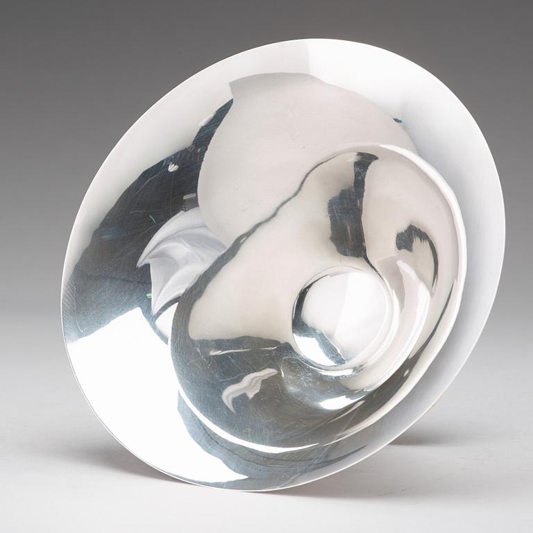 Wiwen Nilsson, a silver bowl, executed in Lund, Sweden, 1929.