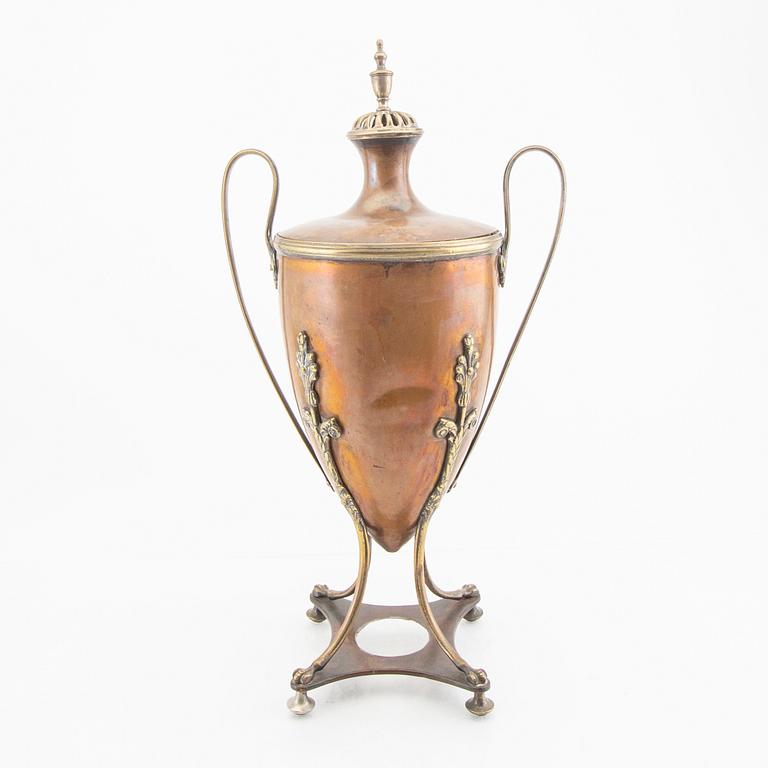A mid 1800s Empire tea samovar.