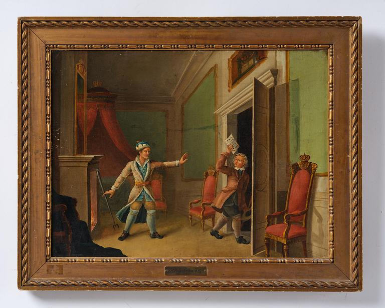 Pehr Hilleström, "K: Carl VIII och Sturen".