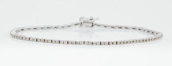 ARMBAND, diamanter totalt ca 1.00 ct.