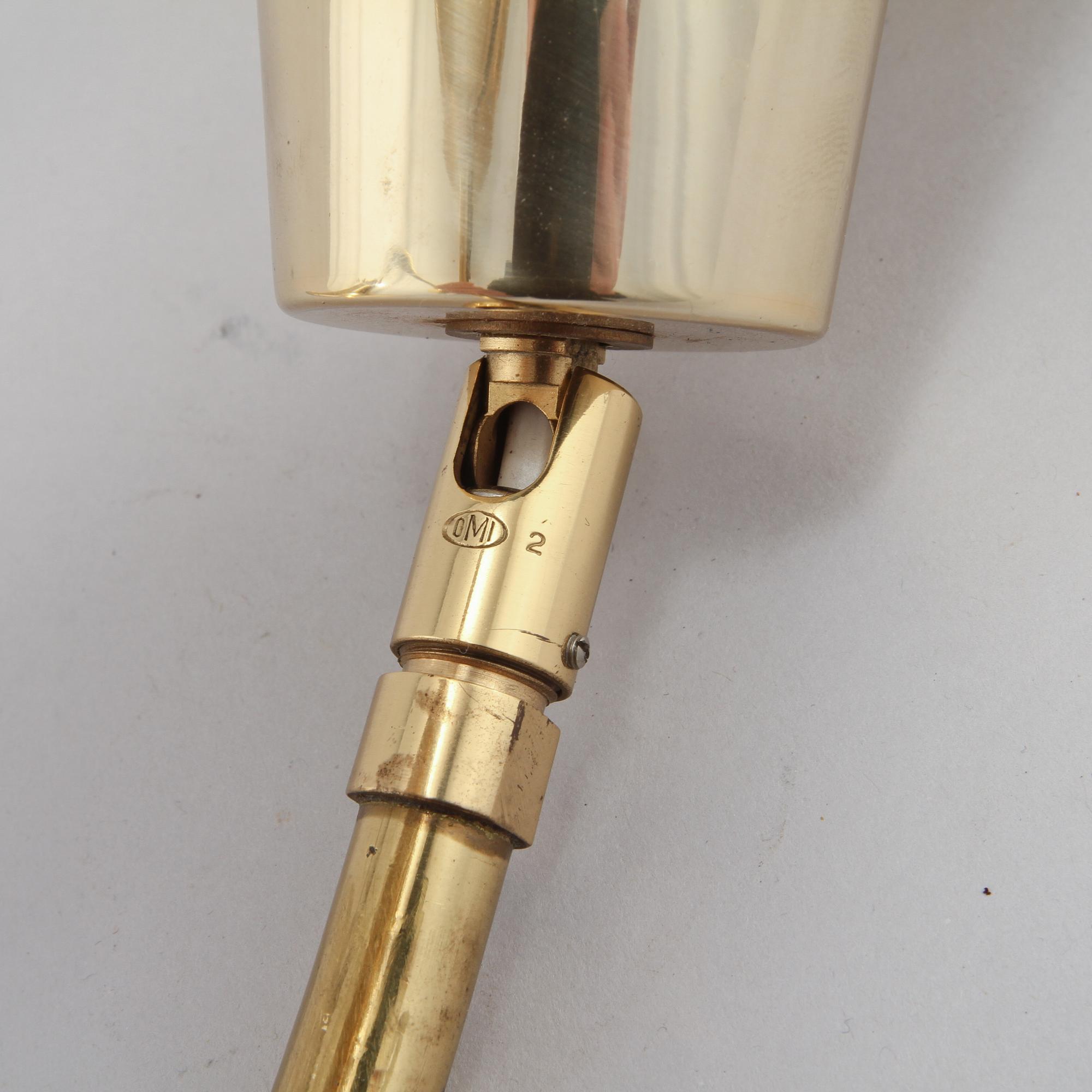 VÄGGLAMPOR, ett par, möjligen Hans-Agne Jakobsson, 1900-talets fjärde kvartal.