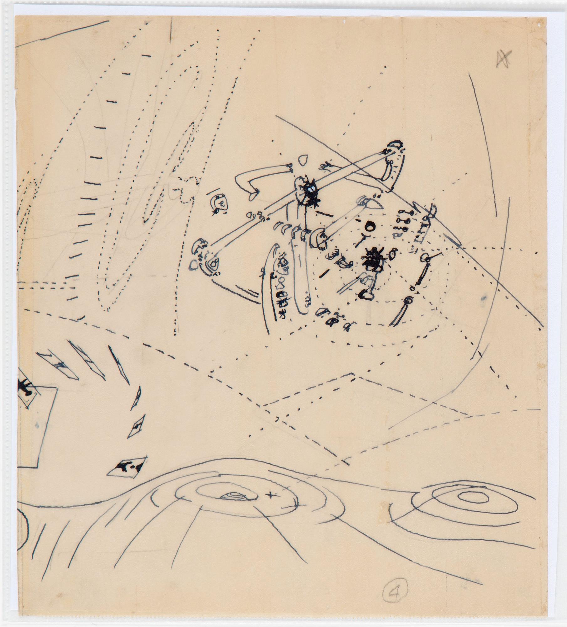 Roberto Matta, Utan titel (Salamander).