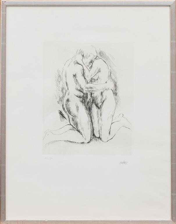 GUDMAR OLOVSON, etsning, signerad och numrerad 128/200.